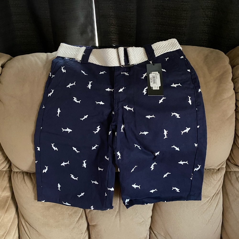 Brand new navy boys shorts